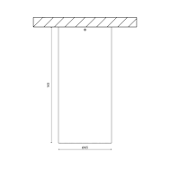 Светильник светодиодный накладной потолочный SWG VILLY черный VL-BASE-BL
