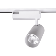 Трековый LED светильник однофазный поворотный SWG TL28, Белый, 30Вт TL28-WH-30