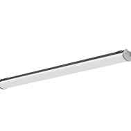 Потолочный линейный светильник светодиодный накладной IP20 24вт АРДАТОВ ДПО48-24-201 Prime Eco 840 (опал)