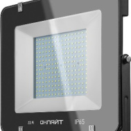 Прожектор влагозащищенный светодиодный черный 6500К 200вт Онлайт OFL-200-6.5K-BL-IP65-LED (арт. 14345)