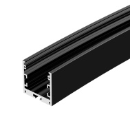 Профиль алюминиевый черный Arlight  SL-ARC-3535-D3000-A45 BLACK 1180мм дуга 1 из 8 арт.027634
