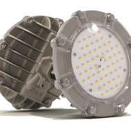 Подвесной LED светильник промышленный для высоких пролетов IP65 22вт 2700 Лм АТОН АТ-ДСП-33-22 серия Арсенал D178x80мм