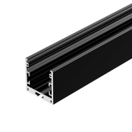 Профиль черный для светодиодных лент и линеек Arlight SL-ARC-3535-LINE-2500 BLACK Алюминий арт.025519