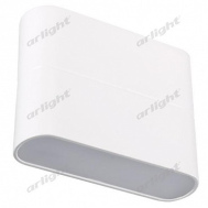 Светильник двусторонний LED настенный для архитектурной подсветки стен Arlight SP-Wall-110WH-Flat-6W Day White арт. 021086