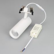 Светодиодный поворотный светильник акцентный IP20 Arlight LGD-LUMOS-R55-16W Day4000 (WH\\. 25 deg\\. 230V) ref.034480