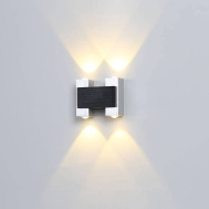 Светодиодный светильник SWG настенный GW TIP F серебро накладной GW-8211-12-SL-WW
