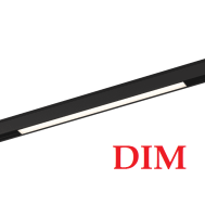 LED светильник диммируемый трековый SWG для низковольтного трека SY 24W Черный SY-DIM-601213-BL-36