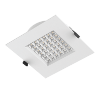 Встраиваемый светодиодный IP54 светильник потолочный квадратный 25вт АРДАТОВ ДВО55-25-001 DLQ 840
