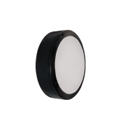 Светильник круглый LED 15вт черный для объектов ЖКХ накладной пылевлагозащищенный IP65 АРДАТОВ ДБО85-16-101 Tablette 840