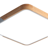 Светильник светодиодный диммируемый накладной потолочный с обрамлением из дерева Jazzway PPB Scandic-S 72w 3000-6500K WH/W IP20 (арт. 5037335)