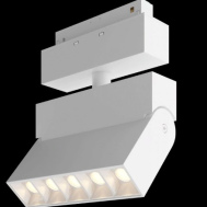 Диодный трековый магнитный светильник белый 3000К Maytoni TR015-2-10W3K-W (артикул 4251110061474)