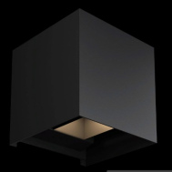 Светильник светодиодный накладной настенный (куб) 20вт черный 3000К MAYTONI Fulton O572WL-L20B3K (4251110030814)