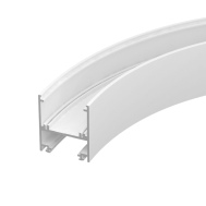 Профиль алюминиевый подвесной для радиусной LED линейки Arlight SL-ARC-5060-D1500-A90 WHITE дуга 1 из 4 арт.032698
