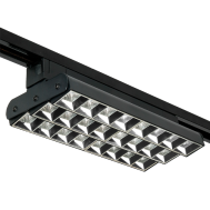 Трековый светодиодный светильник черный 60вт Jazzway PTR 2260R 3S 60w 3000K 60° BL IP40 арт.5039476