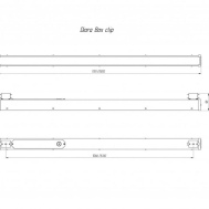 Светильник Diora Box 51 opal clip-1150