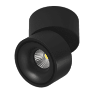 LED светильник SWG точечный потолочный накладной круглый черный DesignLed RT-MJ-2080-B-8-WW