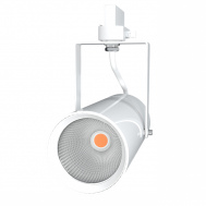 Трековый однофазный светильник LED белый FAROS FT 85 30W CRI80 RAL9016 3000K PI36 (арт.00000020661)