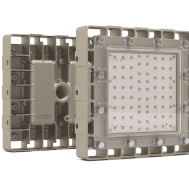 LED светильник промышленный модульный 30вт IP67 с вторичной оптикой АТОН ARSENAL-M АТ-ДСП-11-30/К45 (220x220x53мм)