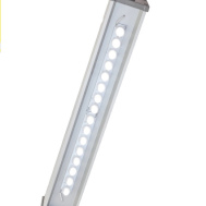 Светодиодный линейный светильник влагозащищенный с вторичной оптикой Комлед LINE-P-053-55-50 гар.3 года