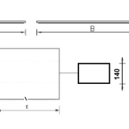 Светильник Световые Технологии SLIM LED 595 (40) STANDARD EM 4000K