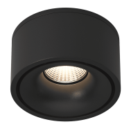 LED светильник SWG точечный потолочный встраиваемый круглый черный DesignLed RT-MJ-1001-B-13-WW