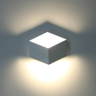 LED светильник SWG накладной настенный серии GW PALMIRA белый GW-1101-3-3-WH-NW
