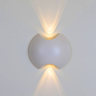 Декоративный светодиодный светильник SWG накладной JY BRAND, Белый, 2*3Вт, 3000K, IP54, LWA0121A-WH-WW