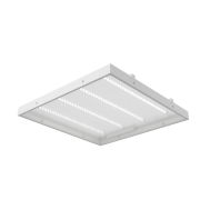 Светодиодный светильник влагозащищенный для сетей низкого напряжения GENILED Офис 595х595х45 80Вт 12В (24) 5000К IP54 Матовое закаленное стекло (арт.08702_12 (24))