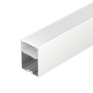 Профиль с матовым экраном белый для светодиодных лент Arlight SL-LINE-4970-2500 WHITE+OPAL Алюминий ref.036305