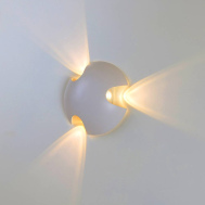 Светодиодный декоративный светильник SWG накладной JY BRAND, Белый, 3*3Вт, 3000K, IP54, LWA0121C-WH-WW