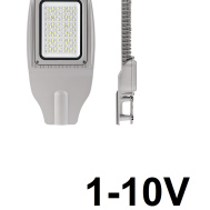 Уличный LED светильник консольный с диммированием (вторичная оптика) WOLTA PRO ТРАССА ДКУ04-50-112-4К ШО140х60 50Вт 4000K IP65 Прозрачный 1-10V 7500лм 460х213х62мм (4260652197008)