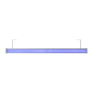 Архитектурно-линейный диодный светильник на кронштейне 20вт IP67 Промлед Барокко 20 1000мм Синий Матовый