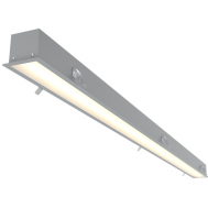Встраиваемый светильник потолочный светодиодный для торговых залов ФАРОС FL 61 72W 5000K CRYSTAL 1524x78x66 (00000018147)
