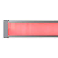 LED светильник линейно-архитектурный влагозащищенный IP67 на кронштейне 30вт Промлед Барокко 30 1000мм Красный Матовый