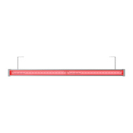 Светодиодный светильник монохром уличный архитектурный IP67 Промлед Барокко 30 1000мм Красный Прозрачный