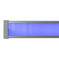 LED светильник диодный архитектурно-линейный IP67 40вт Промлед Барокко 40 1000мм Синий Матовый гар.5 лет