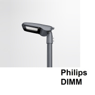 Светодиодный светильник консольный уличный с диммируемым источником тока Philips  DIMM FALDI VIKING STREET-S55P