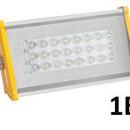 LED светильник взрывозащищенный 55вт IP66 Комлед OPTIMA-1EX-Р-053-55-50 3г.гар. линзованный рассеиватель