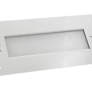LED светильник для АЗС Комлед OPTIMA-РS-015-120-50 КСС Д120 гар.5 лет 610х300х168