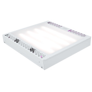 LED светильник комбинированный офисный+бактерицидный Фарос FM 595 44W 4000K OPAL / PRISM (арт.00000018663 / 00000018662)
