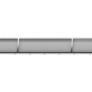 Промышленный светильник с улучшенной светоотдачей Geniled Titan Inox Advanced 1500x180x30 120Вт IP66 мат.закаленное стекло арт.24288