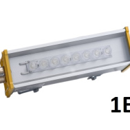 Диодный взрывозащищенный линейный светильник 72вт IP66 Комлед LINE-1EX-P-053-70-50 линза 3 года гар.