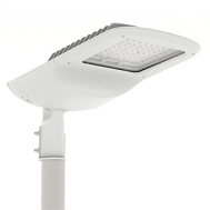 Светодиодный светильник Вартон Tornado Parking 120 Вт консольный 2700К RAL9003 белый