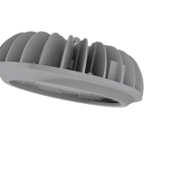 Диодный светильник подвесной пылевлагозащищенный в полукорпусе IP66 230вт Ферекс FHB 70-230-850-C120