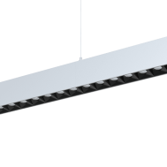 LED светильник подвесной торгово-офисный SWG диммируемый линейный DL-GRANAT-P-60-SL-NW-DALI потолочный, серия NX, Серебро, 60  (↑36W/24W↓)Вт, IP20, Нейтральный белый (4000-4200К) DALI