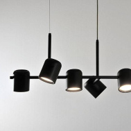 Светильник LED потолочный подвесной SWG B.lux черный KUP1-BL 35 Вт цвет Теплый белый (серия Италия)