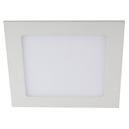 Светодиодная встраиваемая потолочная панель ЭРА LED 2-6-6K квадратный точечный светильник 6W 220V 6500K (код товара Б0019836)
