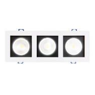 Светодиодный торговый светильник карданного типа Jazzway PSP-S213 3x8w 4000K 55° White IP40
