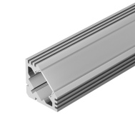 Профиль алюминиевый без покрытия угловой накладной для светодиодной ленты Arlight PDS45-T-2000 арт. 012053