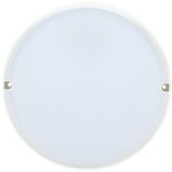 Светильник LED пылевлагозащищенный потолочный для ЖКХ IEK ДПО 2007 18Вт IP54 4000К круг белый (арт.LDPO0-2007-18-4000-K01)